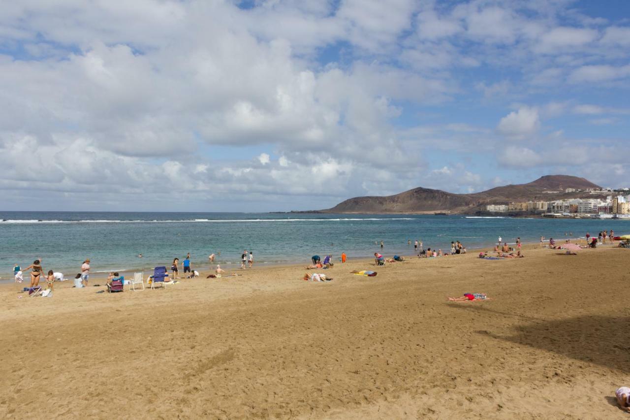 شقة لاس بالماس دي غران كاناريا  في Estudio Interior En Playa De Las Canteras المظهر الخارجي الصورة