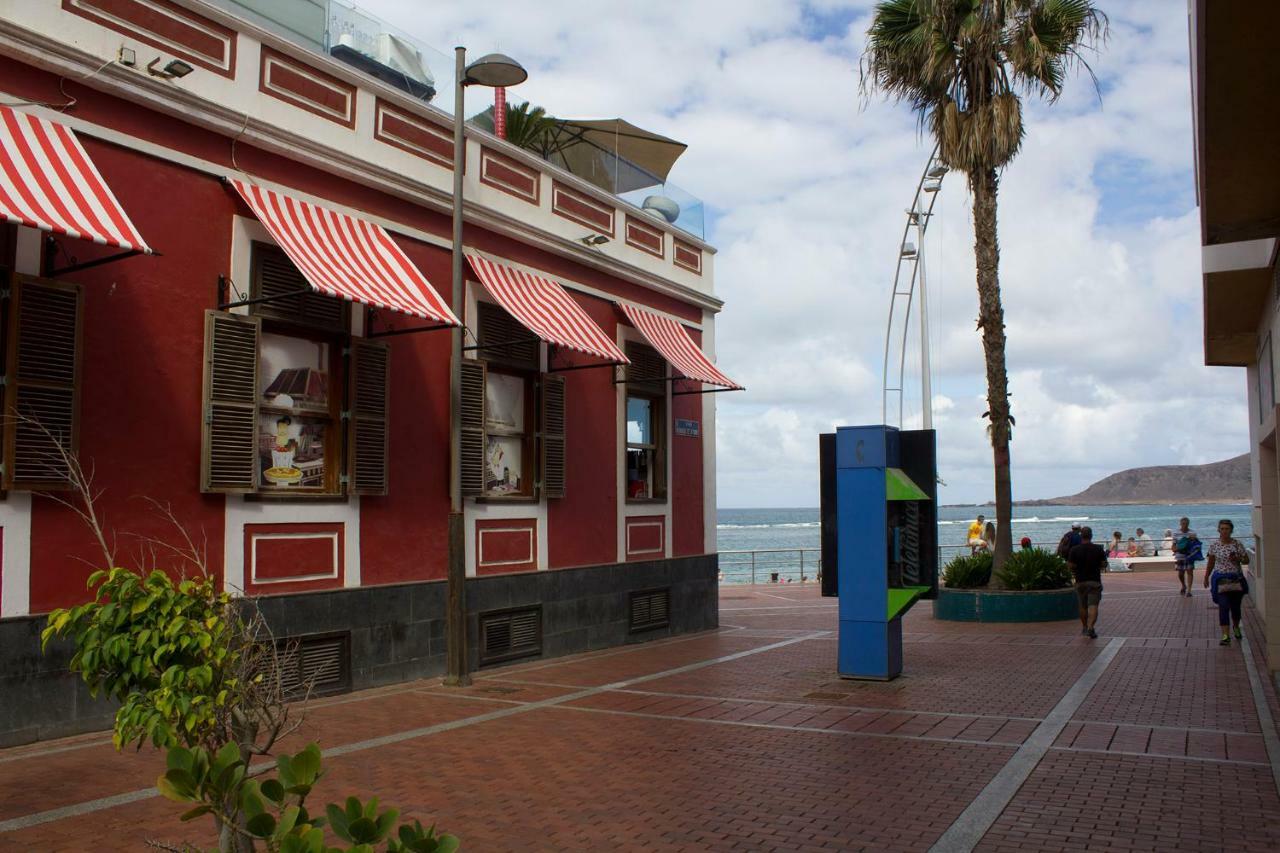 شقة لاس بالماس دي غران كاناريا  في Estudio Interior En Playa De Las Canteras المظهر الخارجي الصورة