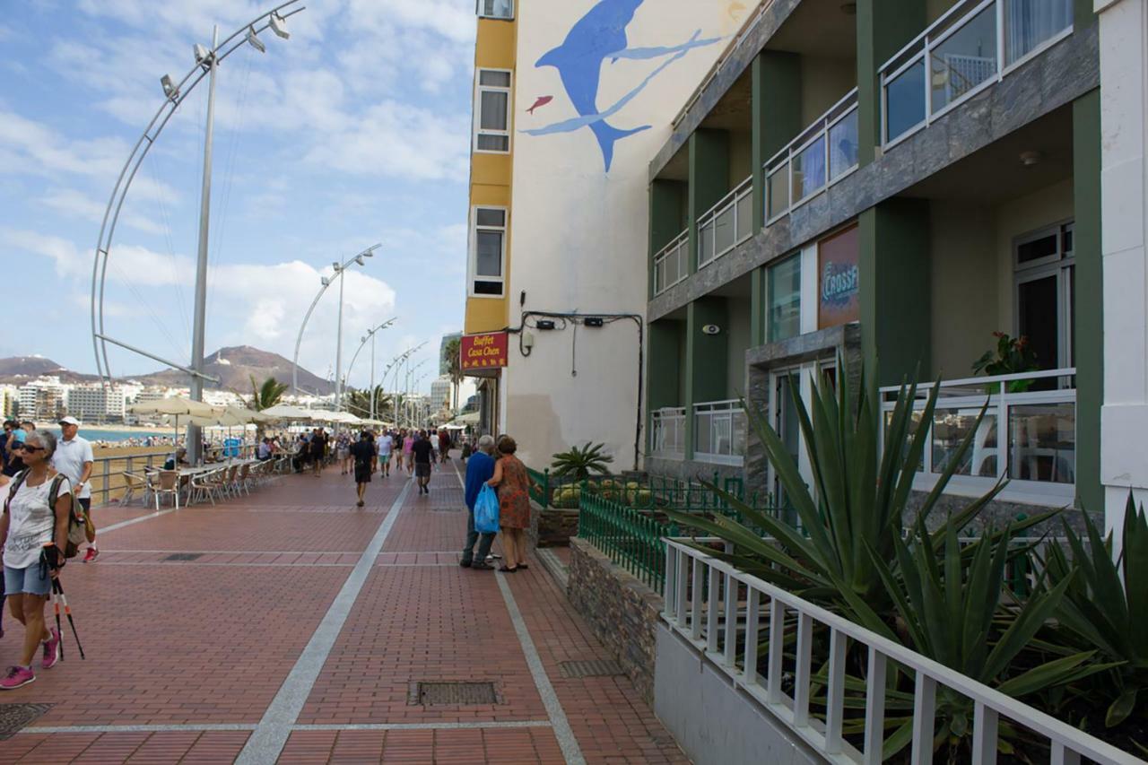 شقة لاس بالماس دي غران كاناريا  في Estudio Interior En Playa De Las Canteras المظهر الخارجي الصورة